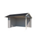  Outdoor Life Products | Overkapping Kirian 380 x 300 | Gecoat | Platinum Grey-Wit 210211-01